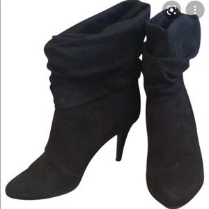Short Blank Suede Ankle Boots